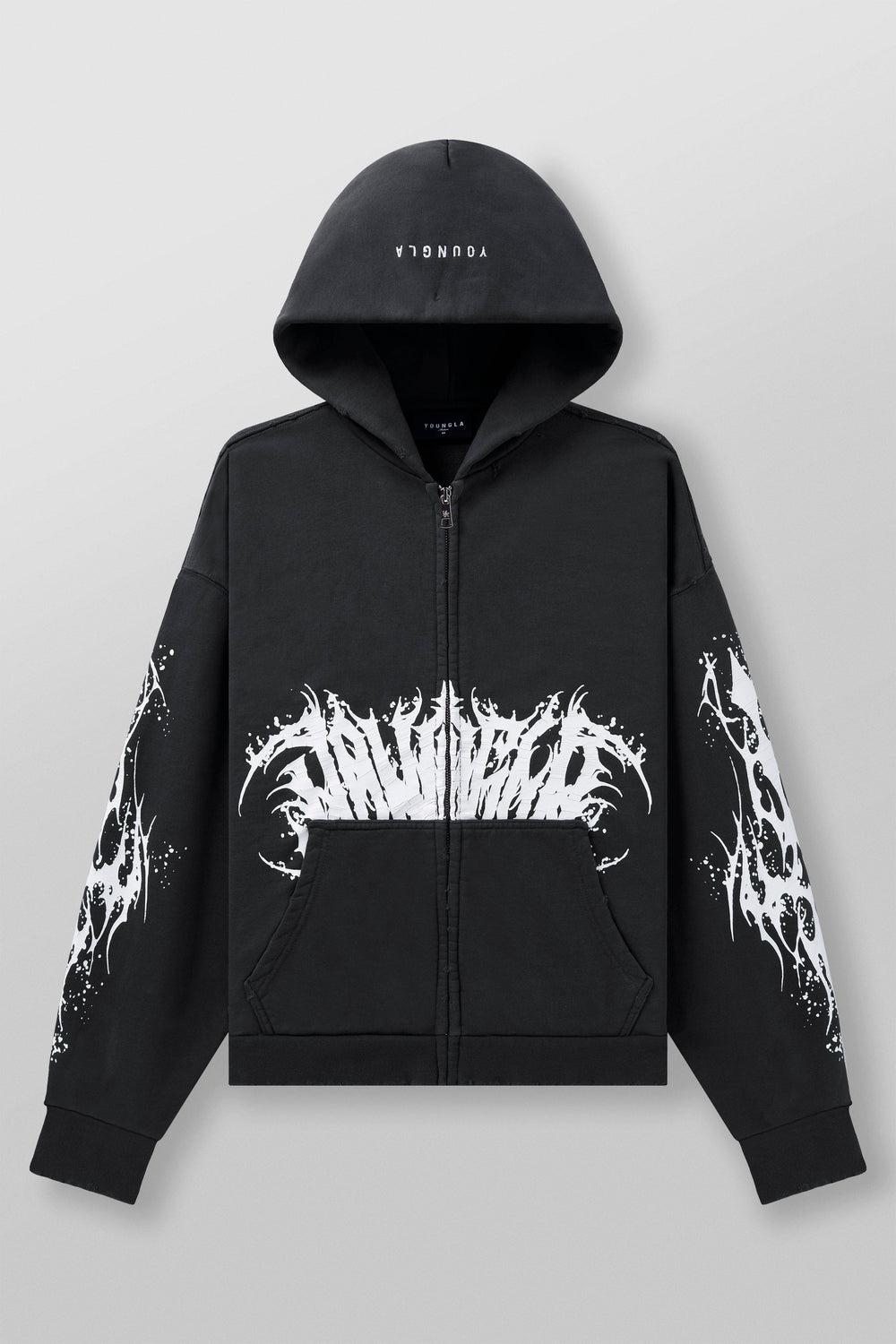5128 - Venom Hoodies - Charcoal Wash