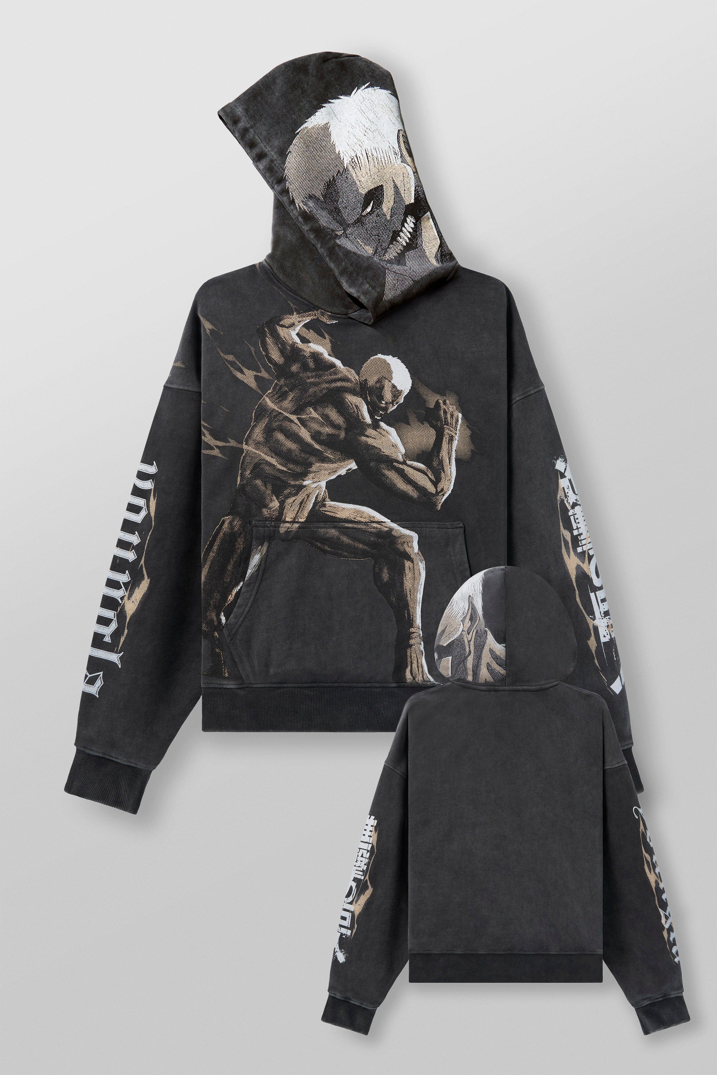5129 - AOT© x YLA Pullover Hoodies - Armored Titan