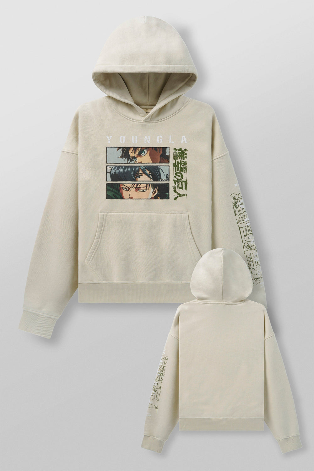 5129 - AOT© x YLA Pullover Hoodies - The Pillars