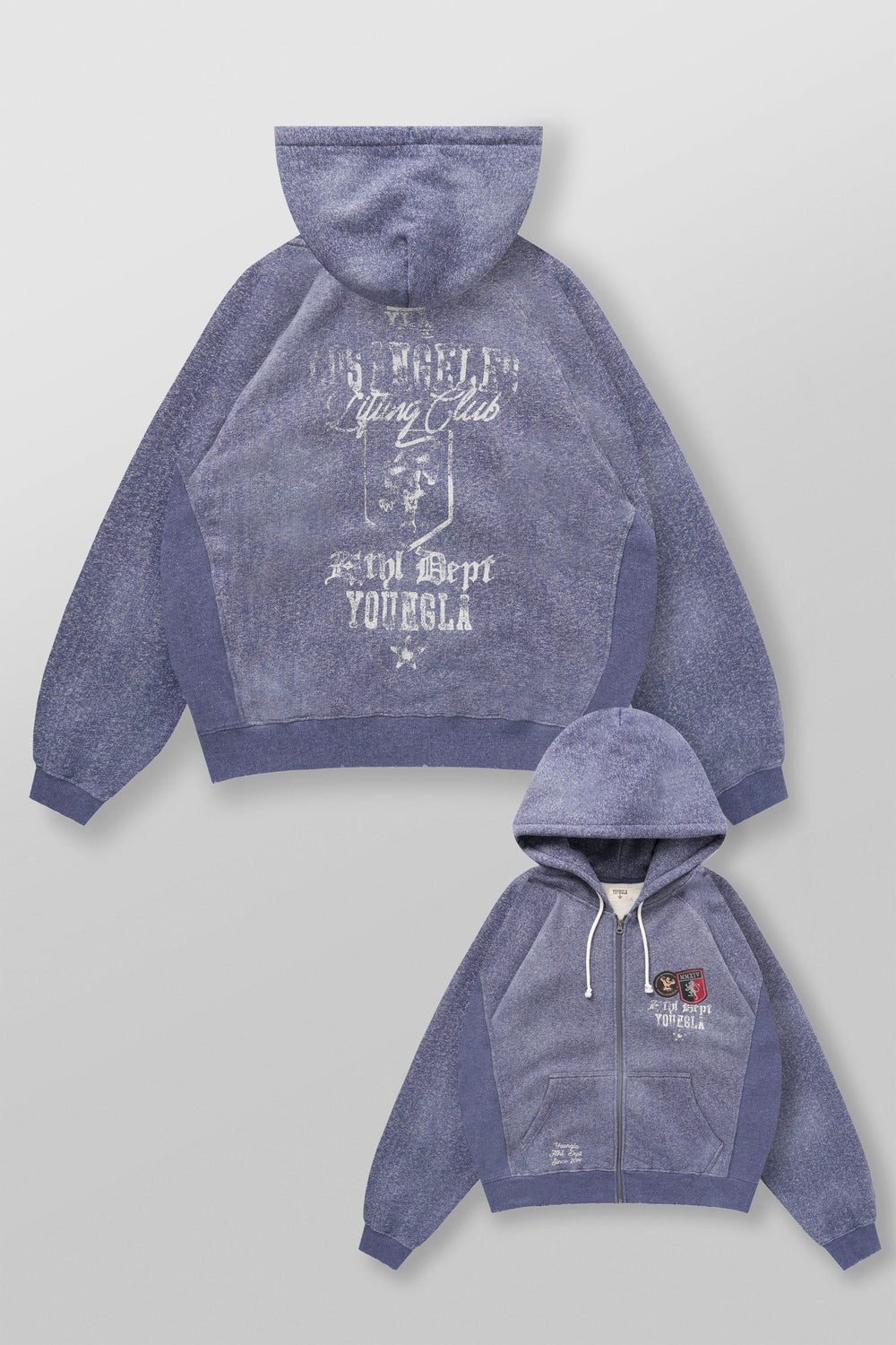 5132 - Golden Era Zip-Ups - Purple Wash