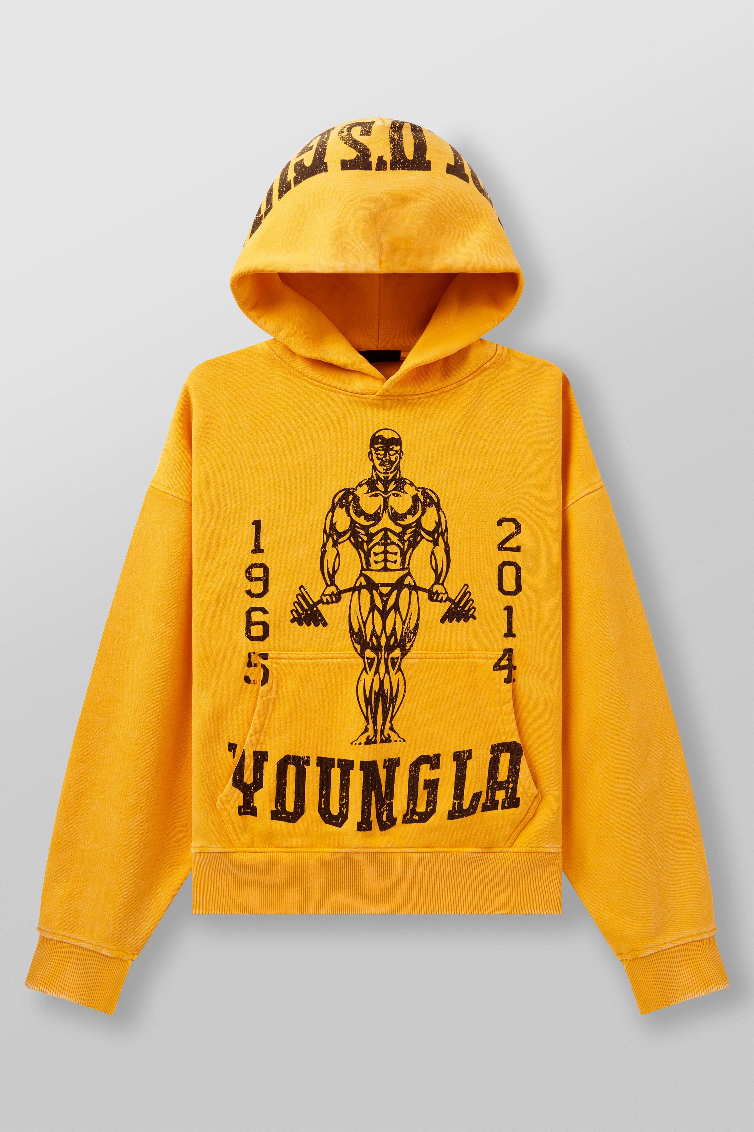 5152 - Golds Gym New Age Pullovers - Yellow Wash