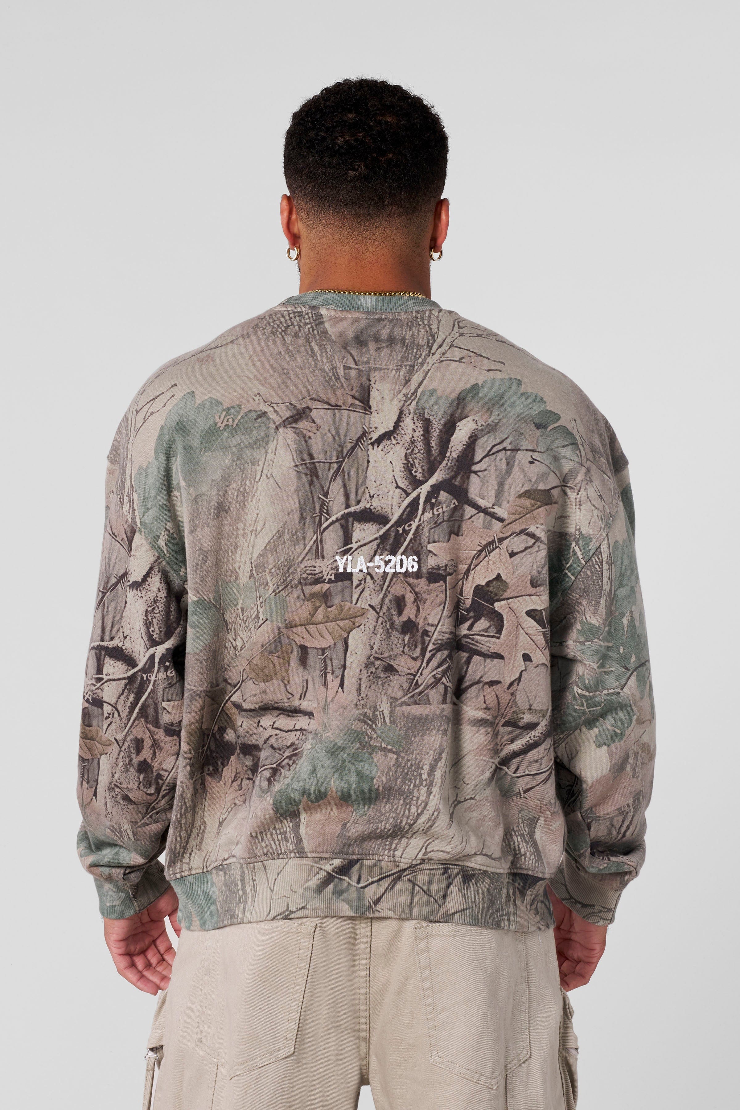 5206 - Tree Camo Collection - Crewnecks