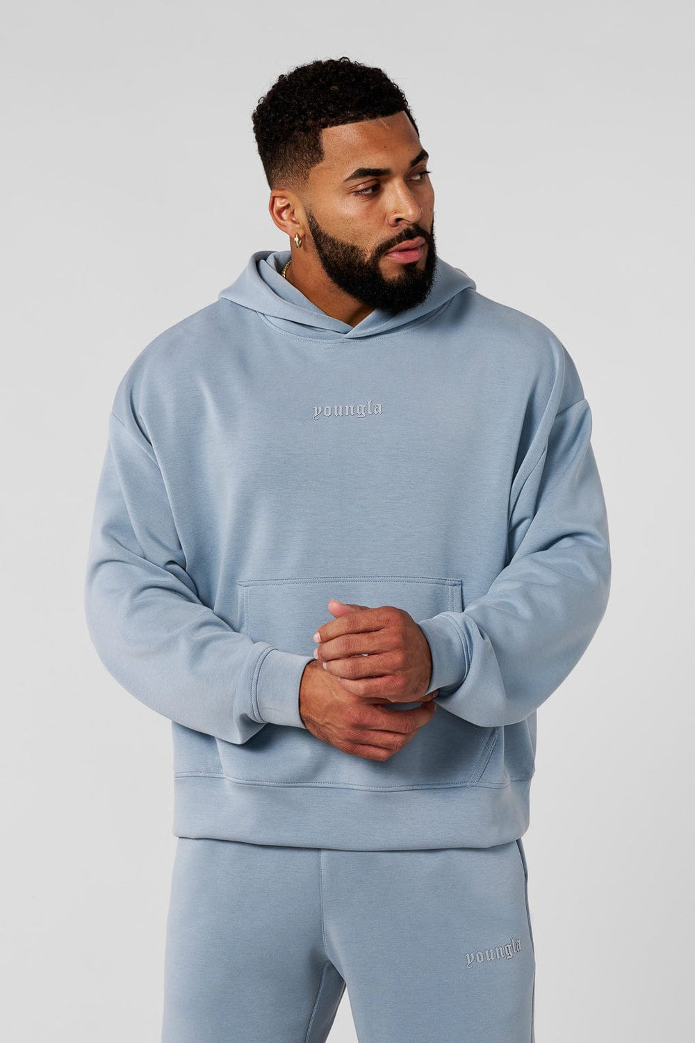 5216 Soft AF Pullover - Sky Blue