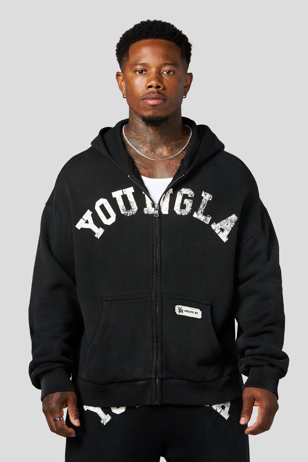 5268 - Arc Collection - Zip-Up - Black Wash