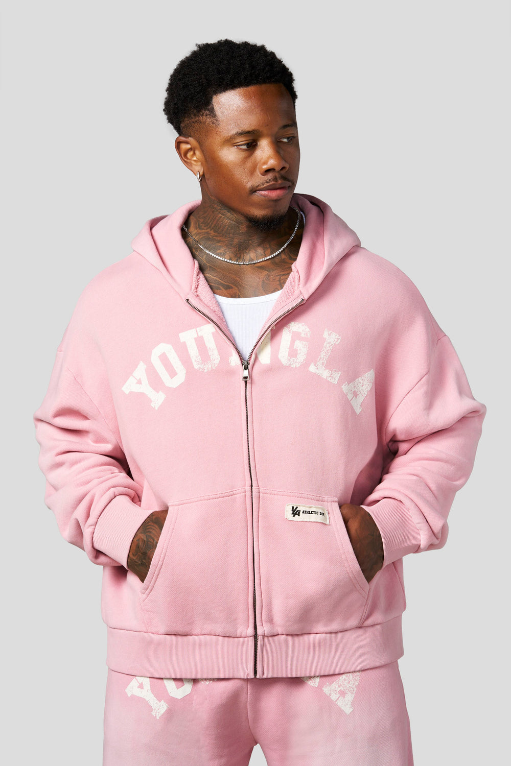 5268 - Arc Collection - Zip-Up - Pink Wash