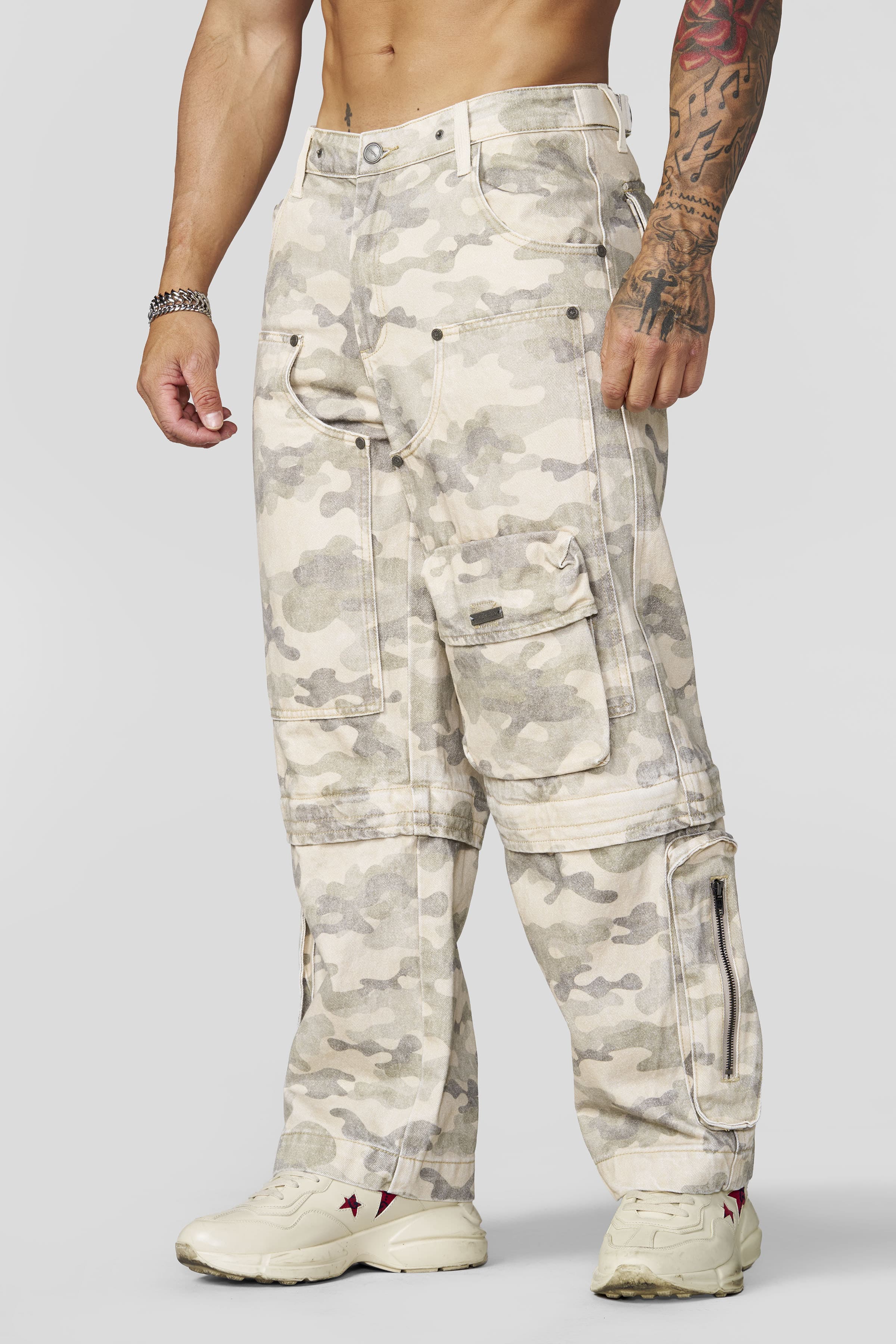 6006 - Cargo Rave Pants - OG Desert Camo