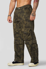 6006 - Cargo Rave Pants - Green