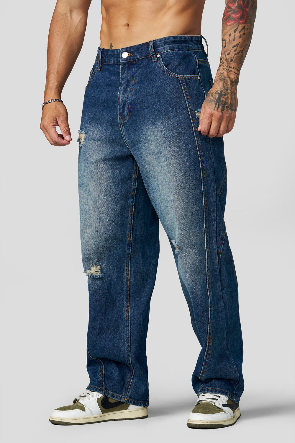 6057 - Downtown Denim Jeans - Navy Wash