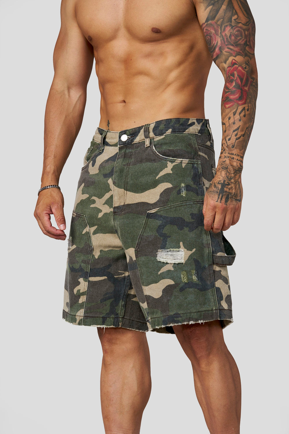 6071 - Carpenter Jorts - OG Green Camo