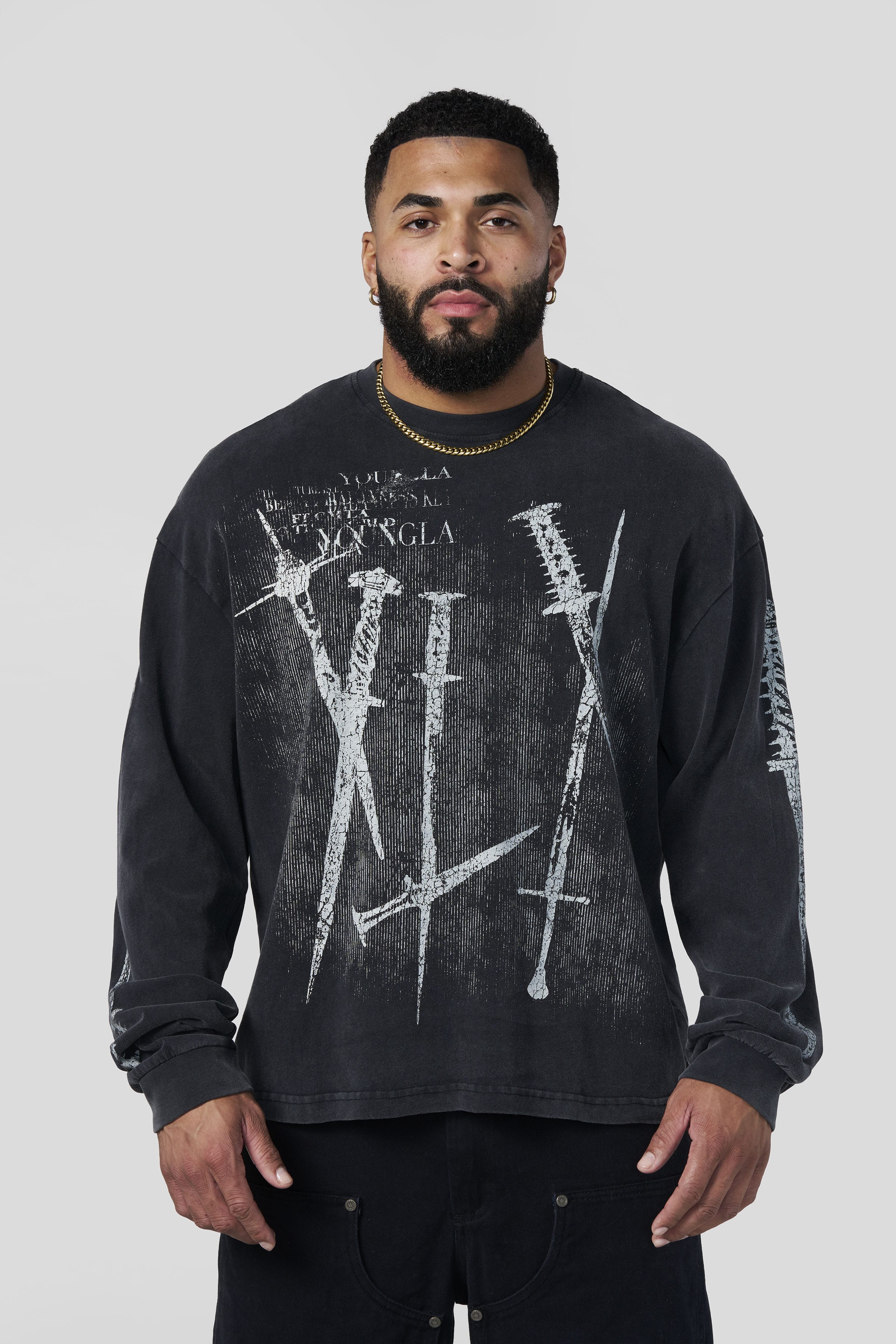 8031 - Iron Edge Longsleeves - Black