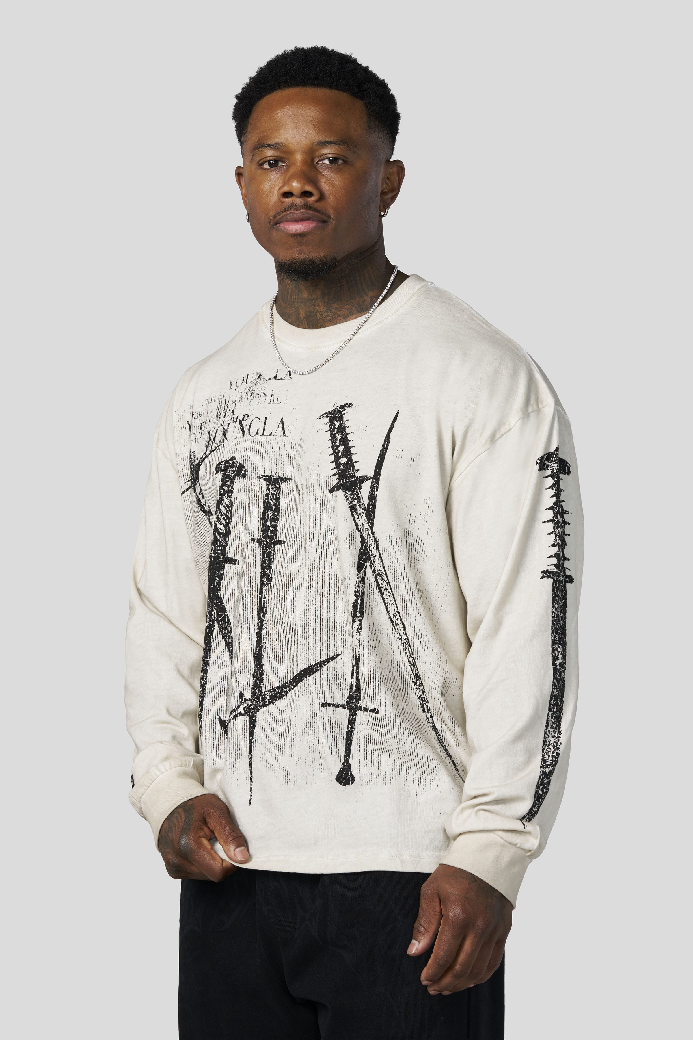 8031 - Iron Edge Longsleeves - Off-White