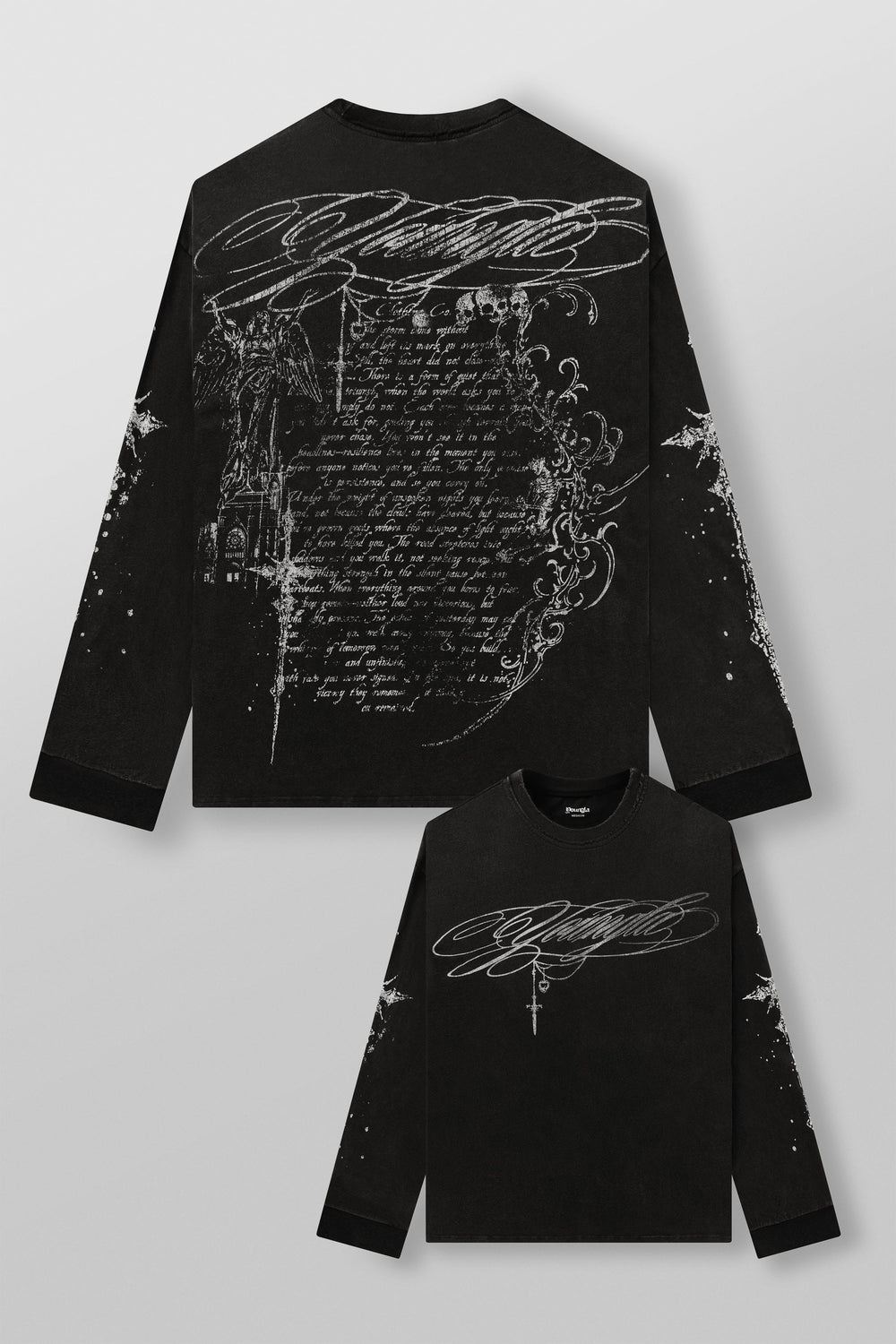 8104 - Sacred Sigil Longsleeves - Black