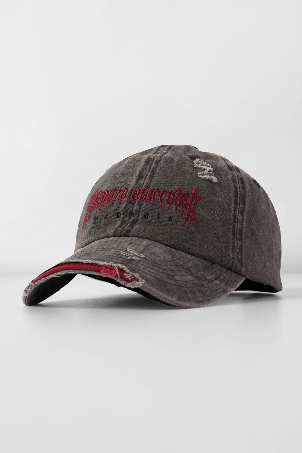 9137 - Naruto Washed Dad Hats - Akatsuki Red