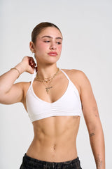 W335 URBAN V-NECK BRA Fall 24' - White