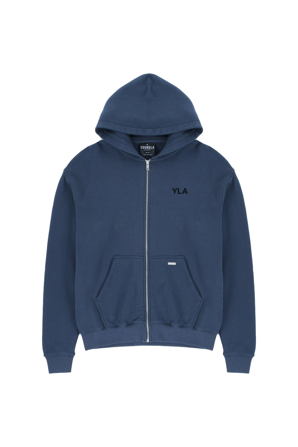 515 Monarch Zip-up Hoodie - Navy Wash