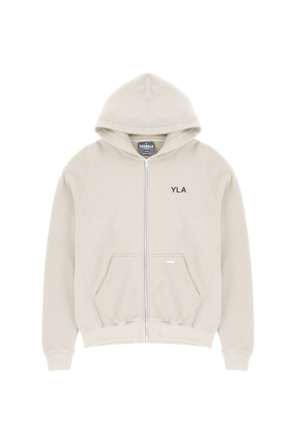 515 Monarch Zip-up Hoodie - Bone Wash