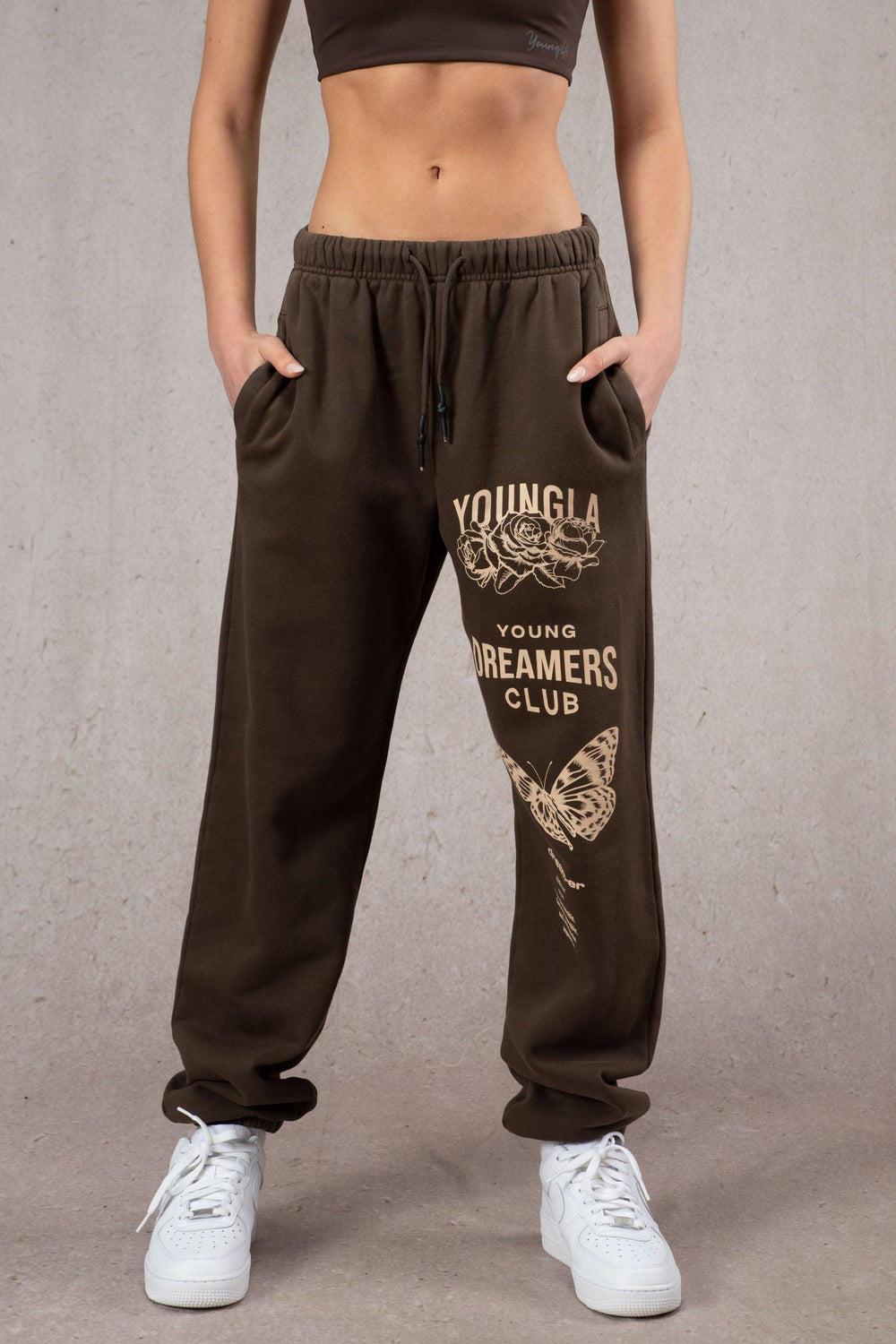 W211 Dreamers Joggers - Brown Wash