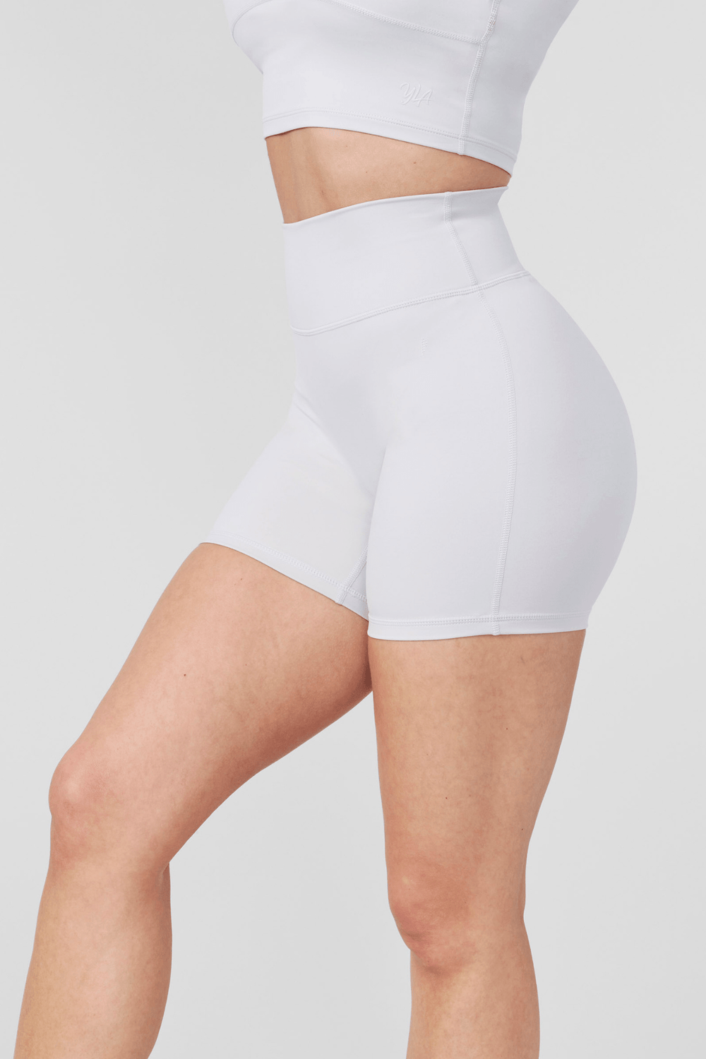 W109 Level Up Biker Shorts - Succulent Grey
