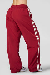 W2246 - Vintage Track Pant - Burgundy