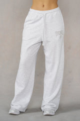 W2213 - OTG Straight Leg Joggers - Heather Grey