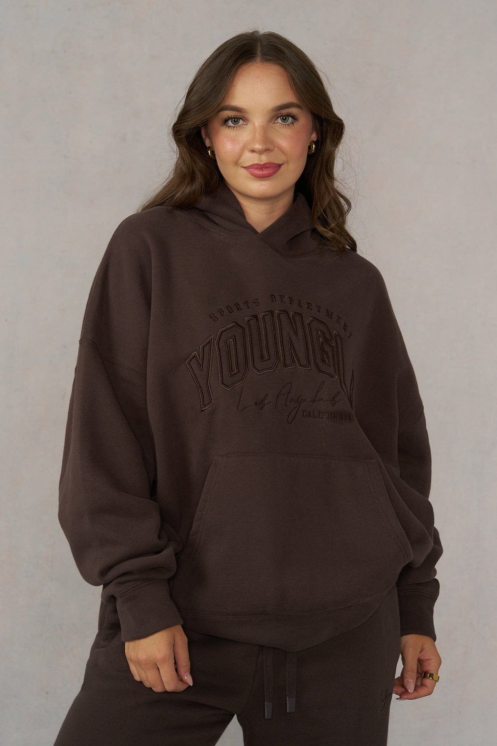W5192 - Layover Hoodie - Brown
