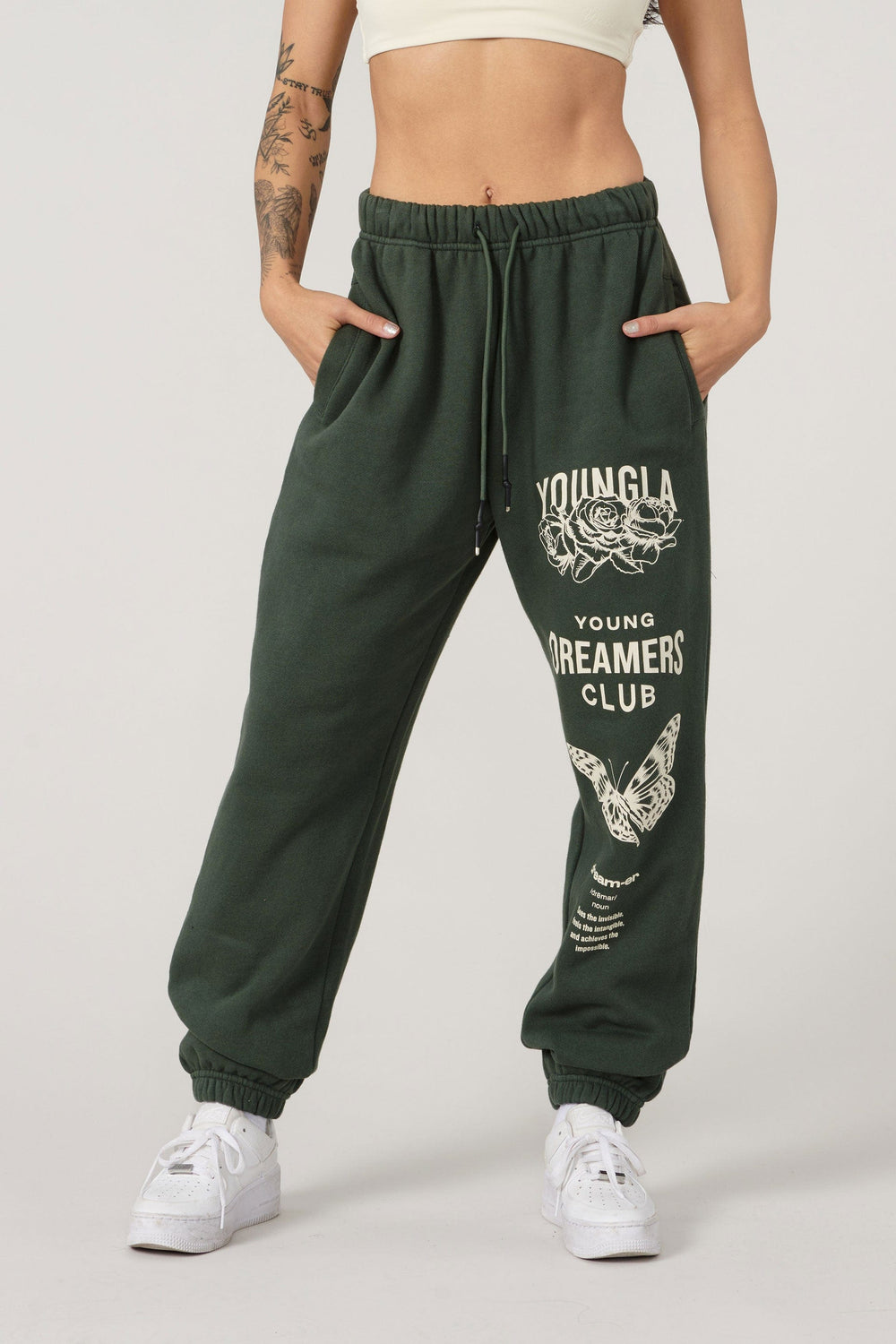 W211 Dreamers Joggers - Forest Green