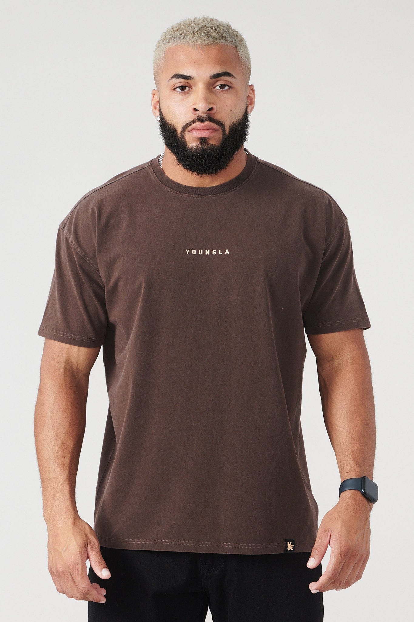 401 Essential Jacked Tees - Chocolate Wash