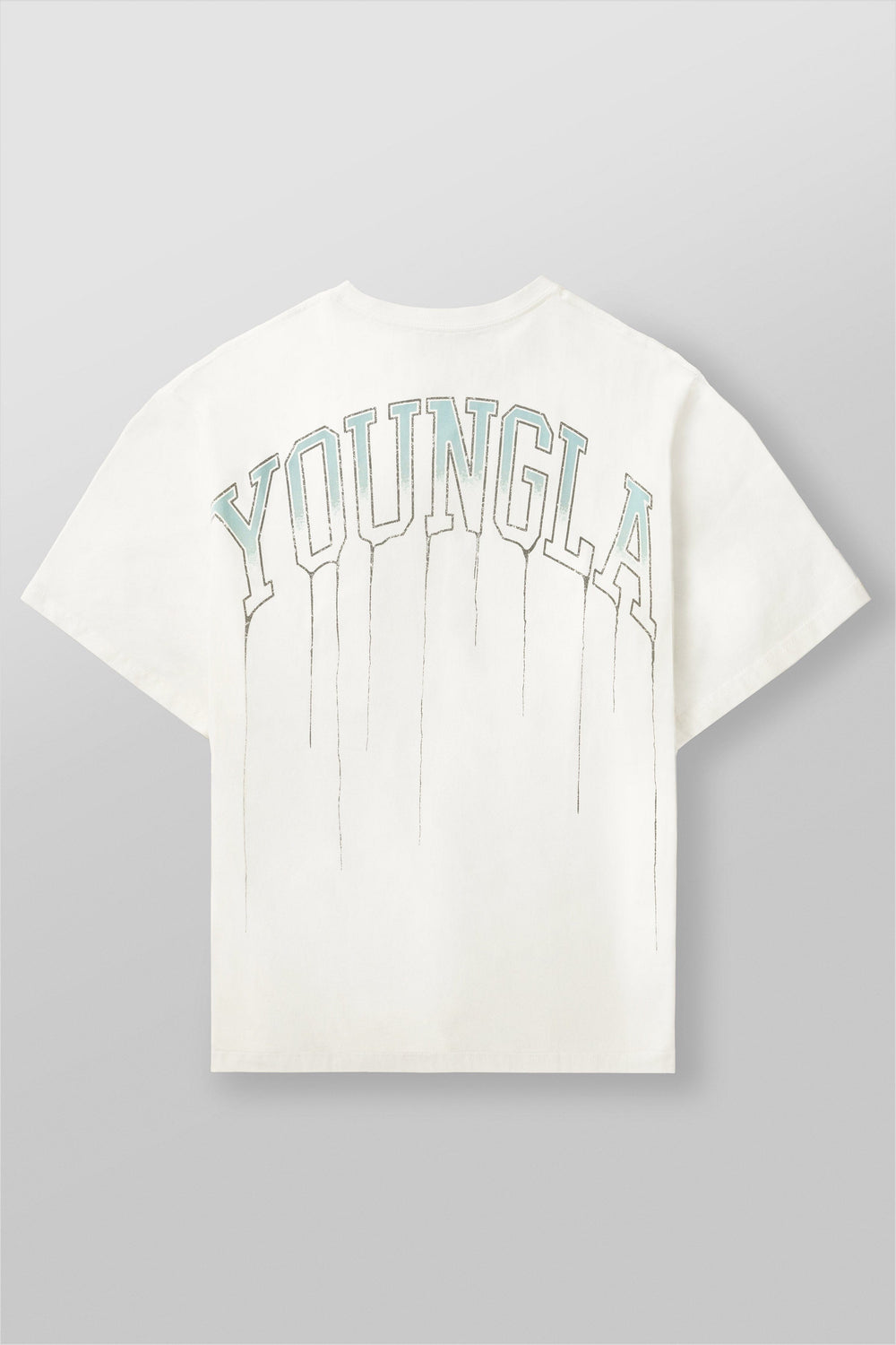 W428 - Drip Oversized Tee - Coconut Milk