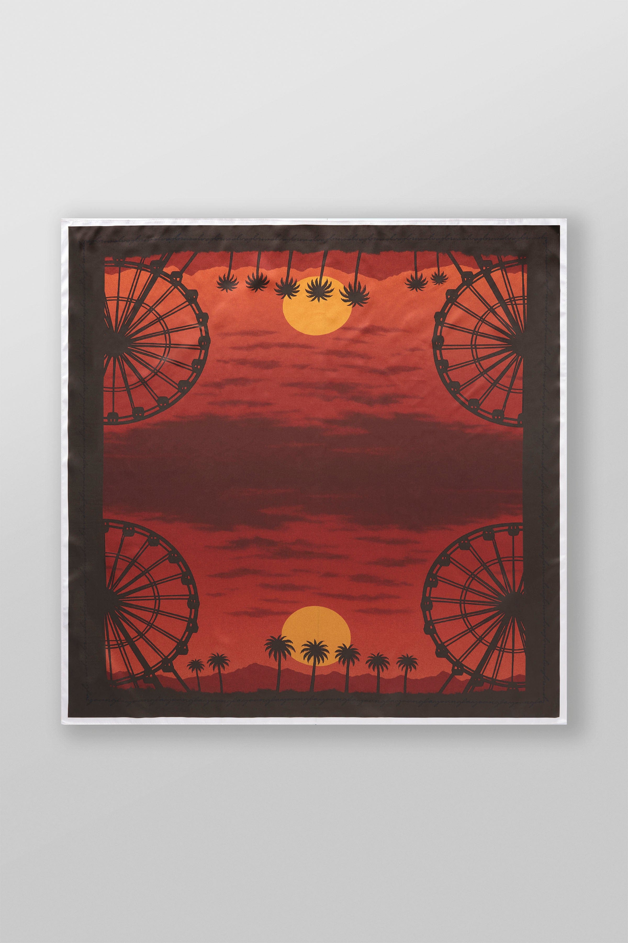 W6120 YLA Scarf - Sunset