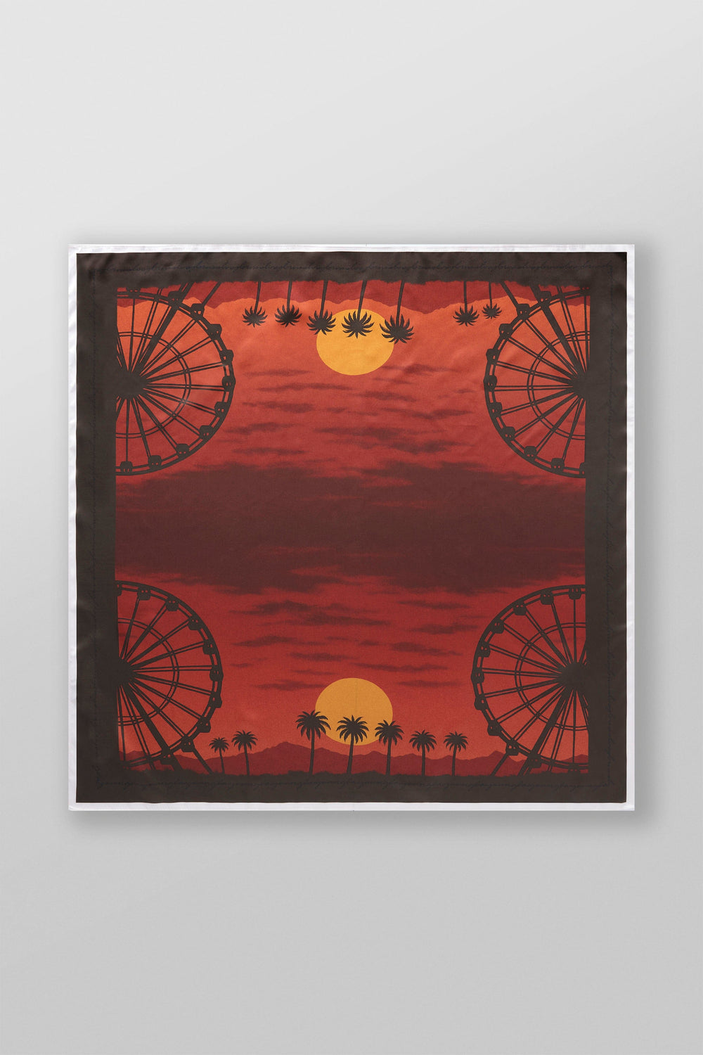 W6120 YLA Scarf - Sunset