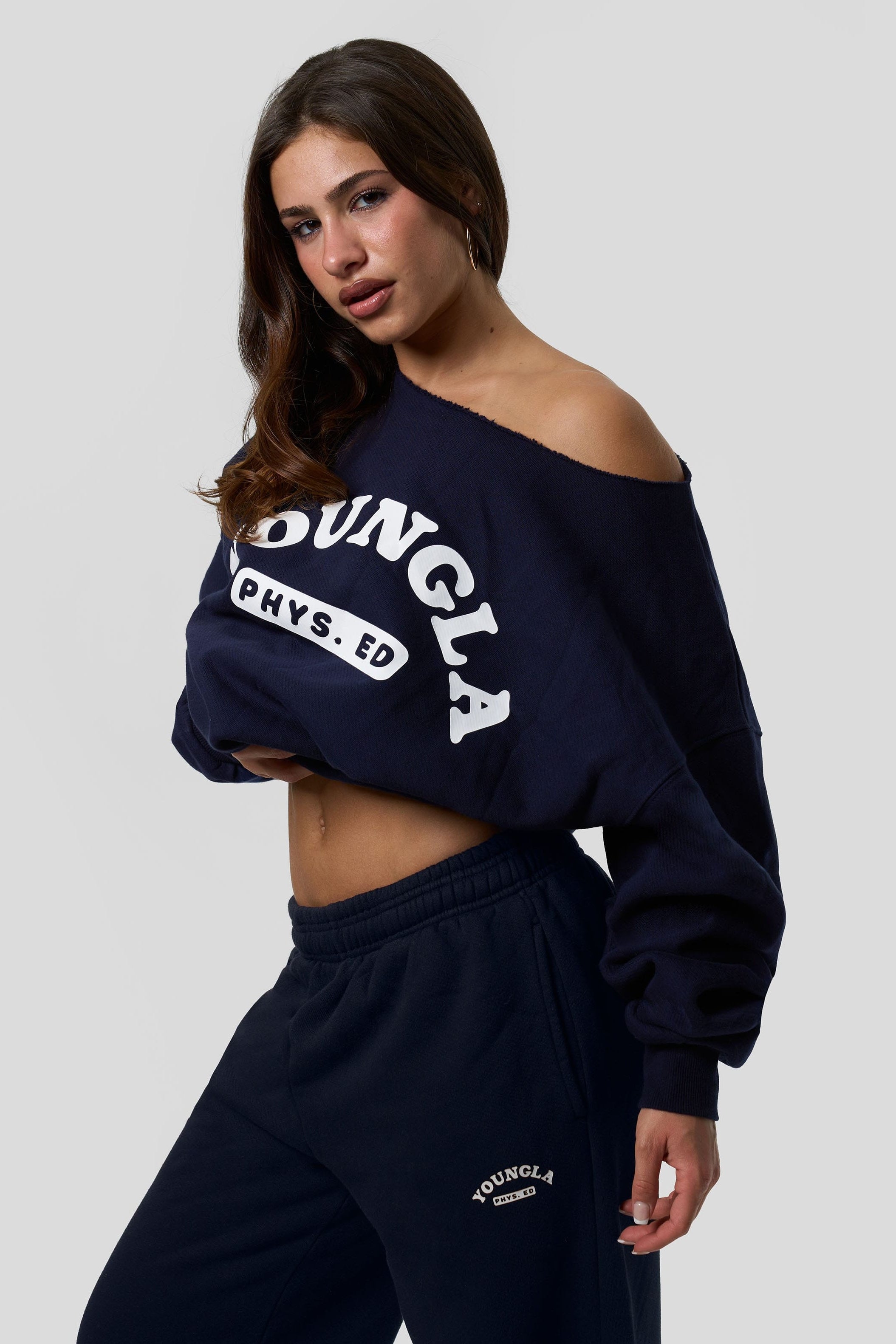 W5198 - P.E. Crewneck - Navy